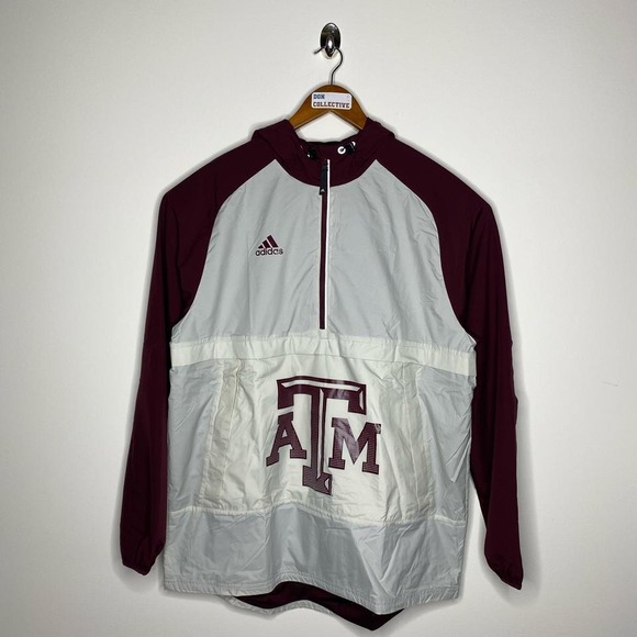 adidas Other - Texas A&M‎ long pullover college jacket